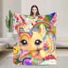 Littlest Pet Shop  Antklodės Super Šilta Spausdinta Pliaušinė Antklodė Berniukui Mergaitei Sofai Kėdei Lovai Flanelinė Paklodė Lovos Užvalkalas