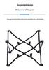 Portable Dog Camping Bed with Detachable, Washable Mesh Fabric & Iron Frame - Moisture-Proof & Breathable for All-Season Use