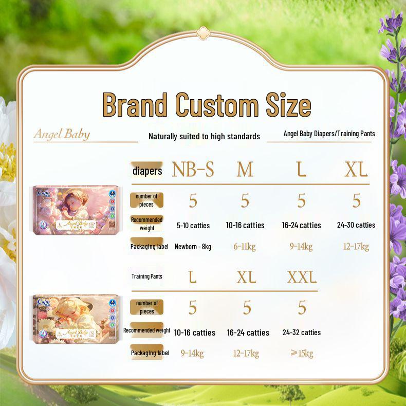 Sure! Here's a Refined Version of the Product Name: "Yin Yin AngelBaby Soft & Breathable Diapers."