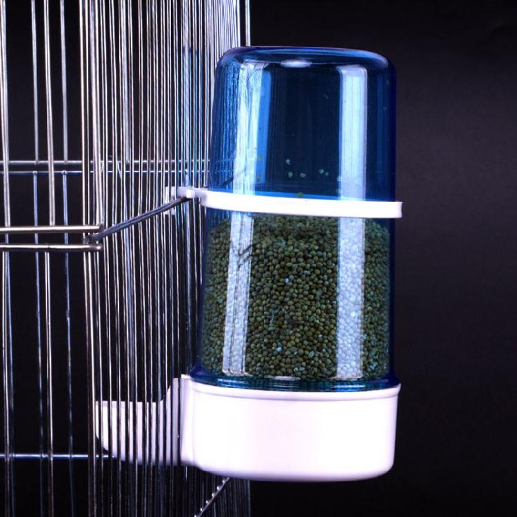 Parrot Feeder Waterer Water Dispenser No Mess Automatic Bird Feeding Supplies