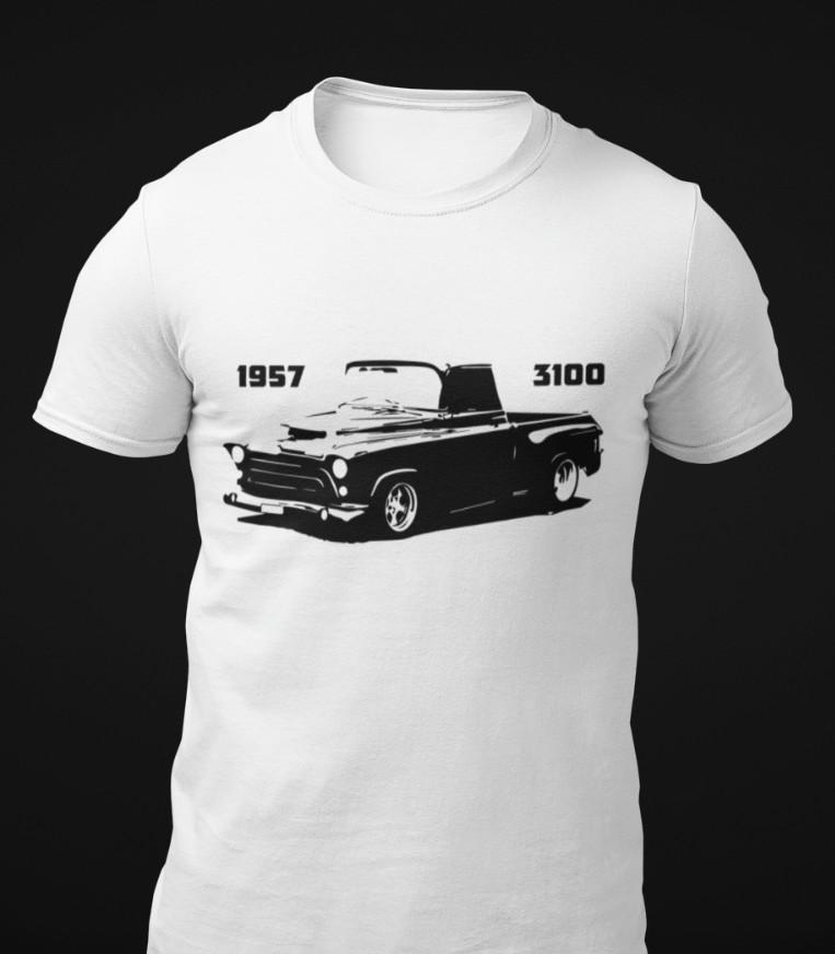 1957 3100 Vintage Pickup Truck Short-Sleeve Unisex T-Shirt L