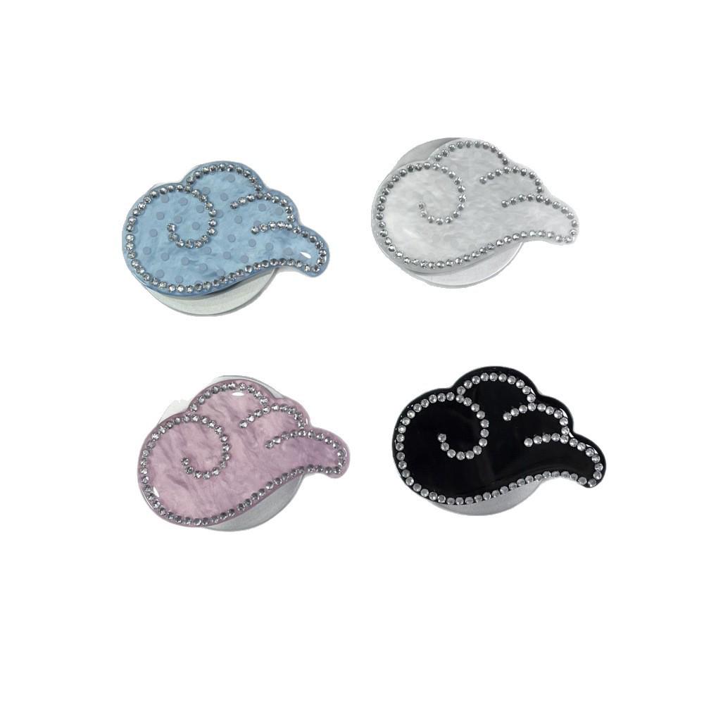 

Rhinestone Shell Texture Wings for MagSafe: Magnetic Holder with Strong Adsorption & Retractable Airbag Image 1
