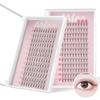 partial false popular DIY eyelash cute and beautiful large 10mm Natural-looking eyelashes, extensions, set. Ultra-lightweight, handmade, high-quality