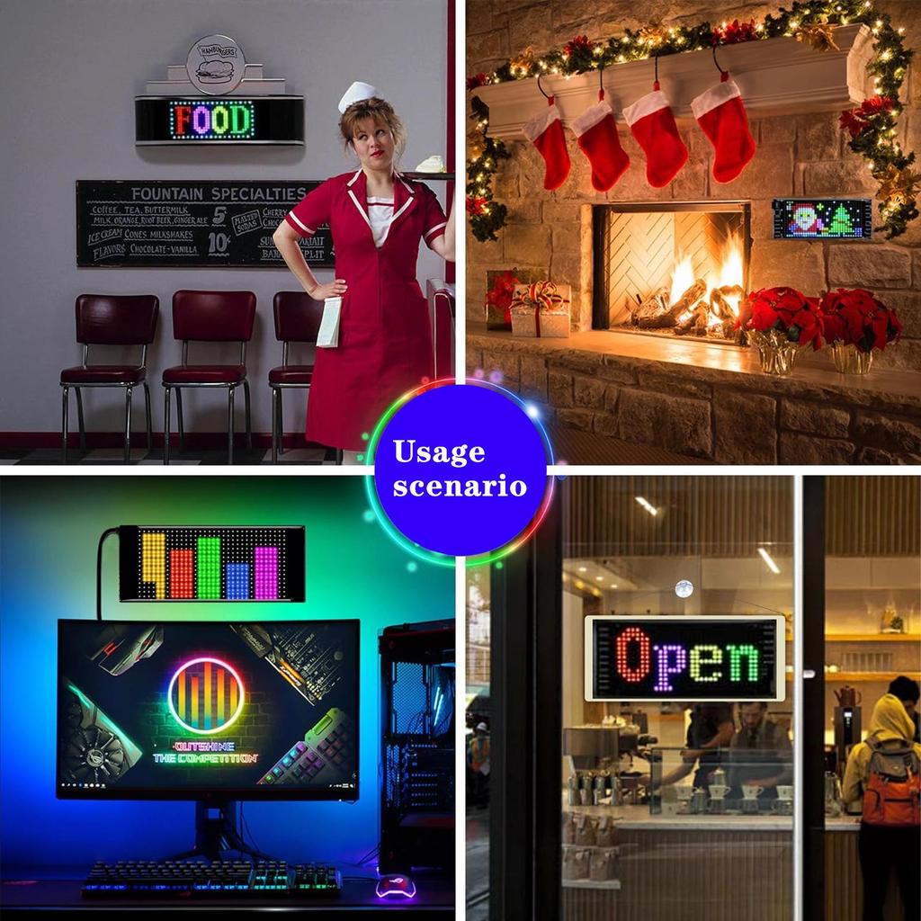 LED Flexible Soft Screen: Smart Car Sticker with Full-Color Display