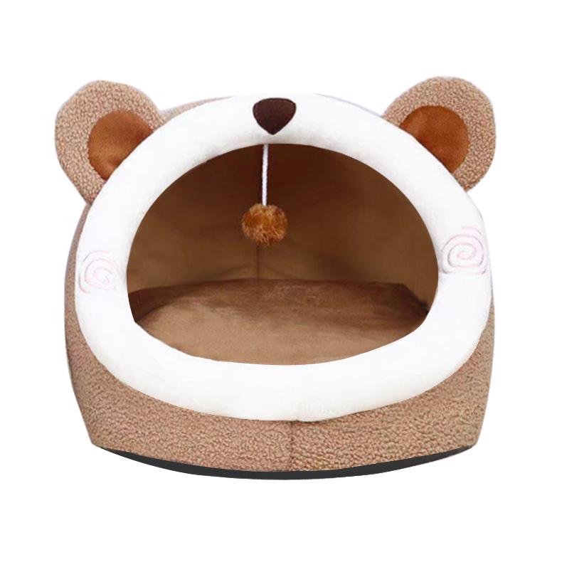 

Стирка в машинке, всесезонная лежанка для питомца: Уютно и тепло для кошек и собак Small (35*35*30 cm)