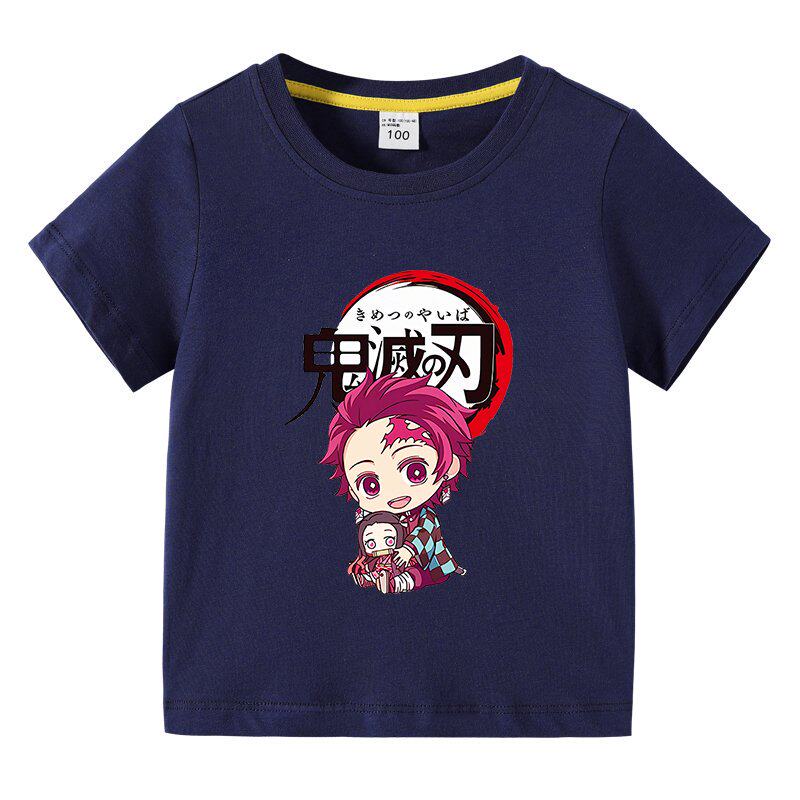 Ghost Killing Blade New Around No One Lang You Dou Tan Zhilang Anime Cotton Cartoon Print New Unisexs and Womens Tshirts