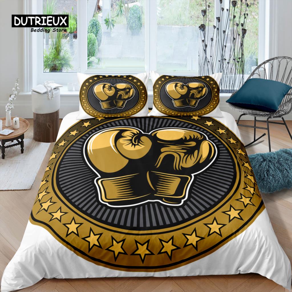 

Главная Жизнь Роскошь 3D Боксерские перчатки Постельное белье Пододеяльник Наволочка Детский Постельное белье Queen и King Размер EU/US/AU/UK EU single(135x200cm)