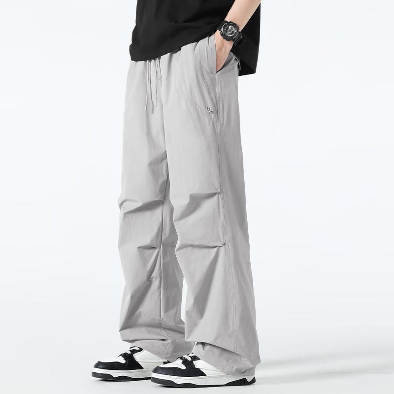 MINISO Men's Straight-Leg Cargo Pants