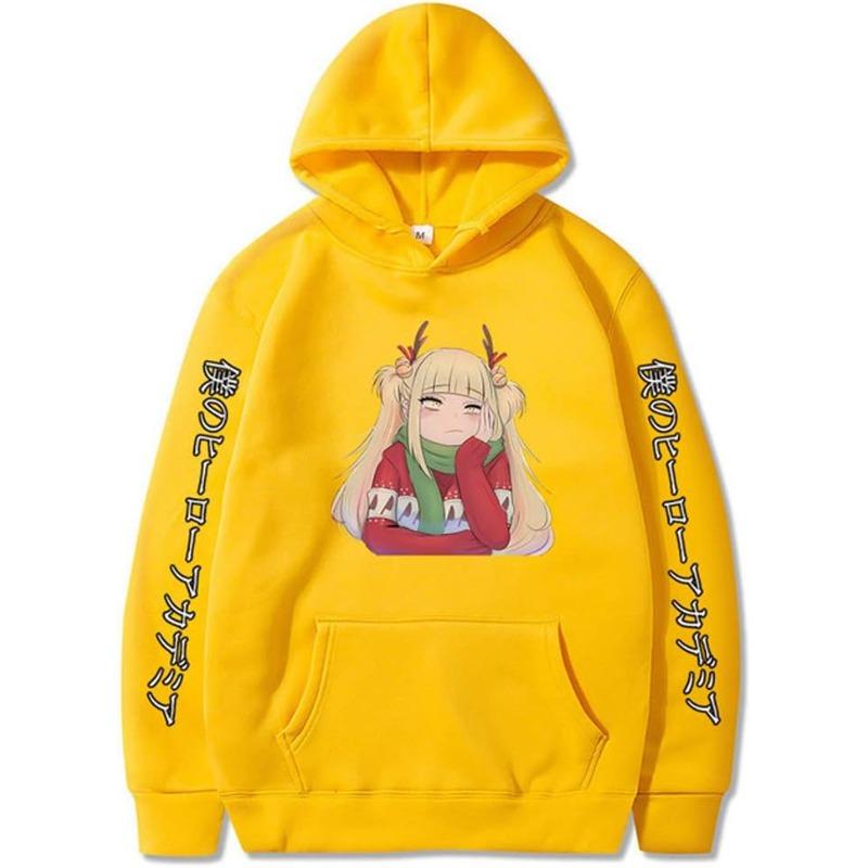 Anime My Hero Academy Men Hoodie Men Women Hooded Sweatshirts Casual Pullovers Autumn Boys Girls Black Streetwear Hoodie