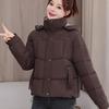 Cotton-padded bread clothes, small jackets, down cotton clothes, women's short slim-fitting thick jackets, new winter models