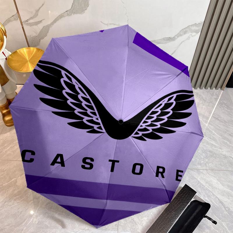 Football Team Umbrella with Automatic Open/Close & Self-8-Rib Heavy-Duty Umbrella, Compact Travel Umbrella Suitable for Outdoor