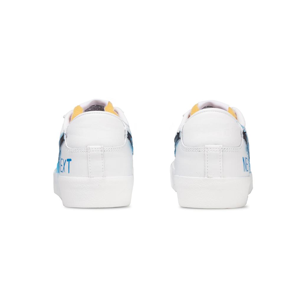 Nike Blazer Synthetikleder Abriebfest Niedrige Skateboard-Schuhe Unisex DA6364-101(Team1478-)