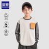 Romoon Boys' Color Block Long-Sleeve T-Shirt