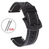 Retro Leather Band 18mm 19mm 20mm 21mm 22mm 24mm Soft Strap Waterproof Bracelet for Seiko Watchband Quick Release Wristband