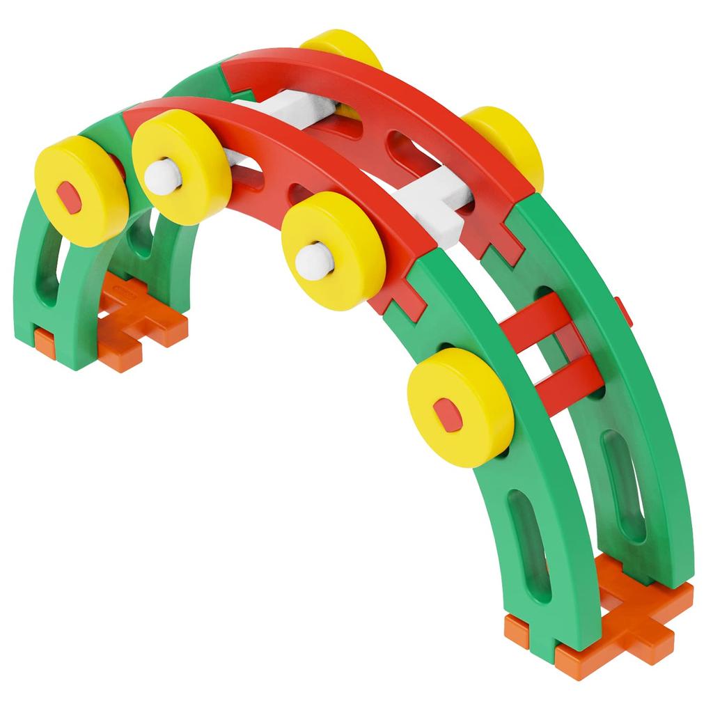 Gakken play with Gakken New Block Diorama Deluxe Set 3 years old and 83737 Let's Plarail! (Target age over)