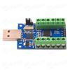 12Bit AD Sampling Data Acquisition Module USB Interface 10 Channel ADC with UART Communication STM32
