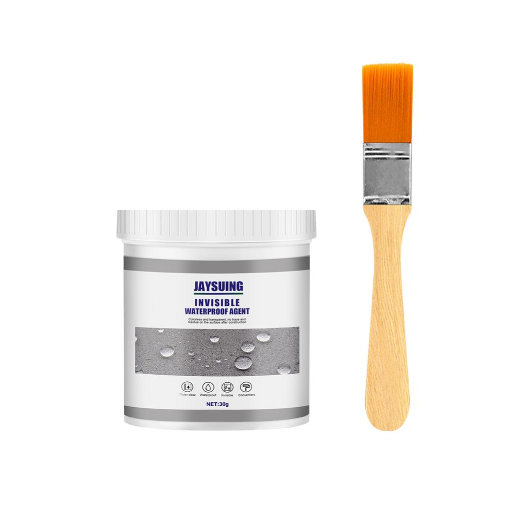 Waterproof Coating Sealant Agent Transparent Glue with Brush Invisible Wall Leak Repair Sealer Multi Surface Application Coating