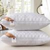 Hotel-Grade Washable 3D Quilted Microfiber Pillow With Soft Brushed Fabric 48x74cm 600g/750g/950g
