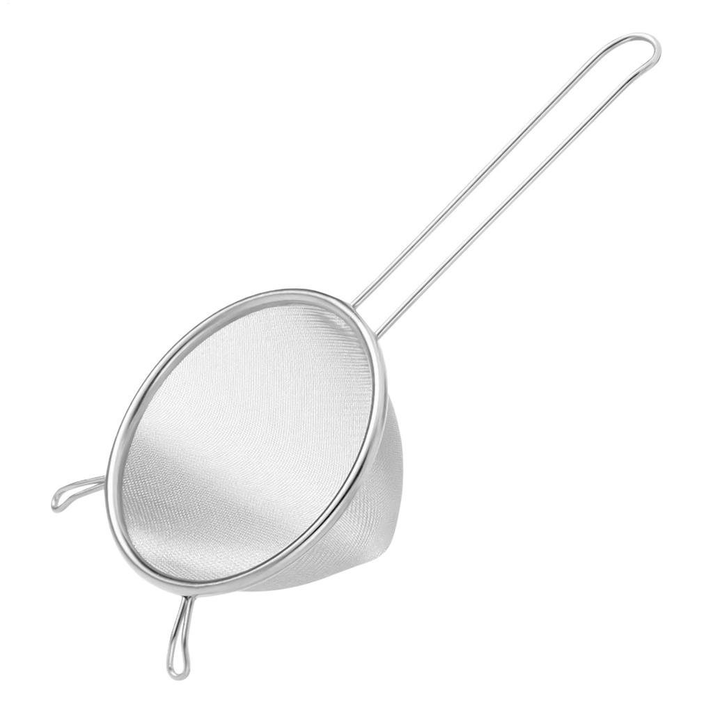 Strainers Fine Mesh Stainless Steel Colander Filter Tool Gadget Tea Sieve Colander for Kitchen Food Rice Oil Noodles Fruits
