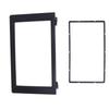 For SAAB 9-3 2007-2011 Car Stereo Radio Fascia Dash Panel 2 Din Frame Trim Kit