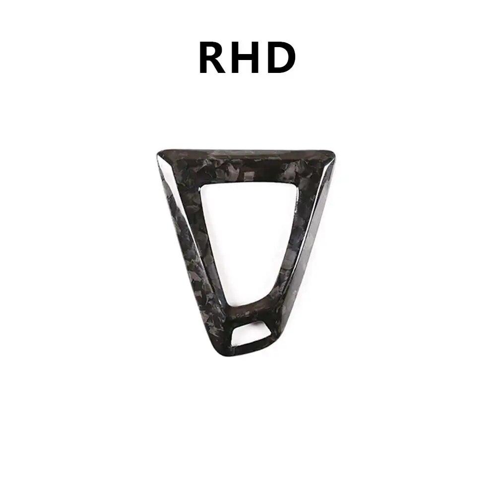 Forge Carbon Für BMW F12 F13 F10 F20 F30 F80 1 2 3 5 6 7 Serie M2 M3 m4 M5 X5M Auto Schaltknauf Kappe Abdeckung Aufkleber Panel Trim