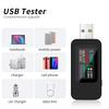 USB-Tester Spannungs- und Stromdetektor HD-Farbbildschirm-Tester KWS-MX18L DC-Voltmeter Amperemeter Ladeanzeige für Telefon