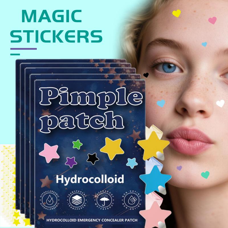 1400 Pcs Star Acne Sticker, Mild And Non-Irritating Acne Sticker, Covers Acne Flaws, Waterproof And Breathable