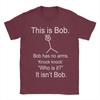 Harajuku T Shirt This Is Bob Bob Has No Arms Cotton Tshirts Tshirt For Unisex Summer Y2k Basic Casual Short Sleeve Top Tees