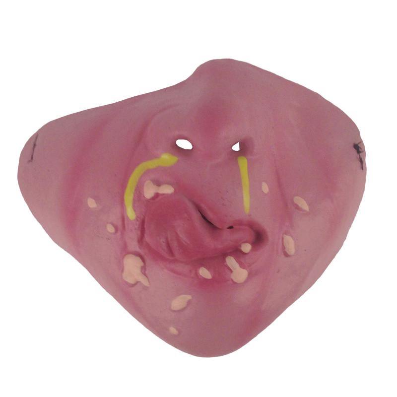 Hilarious Halloween Half Face Mask With Comical Pig Nose For Costume Fun