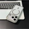 iPhone 17 Magnetic Clear Soft Edge Acrylic Charging Case with Drop Protection