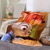 1 Stück, Zootopia Nick & Judy Decke Weicher Überwurf für Heimdekoration, Sofabezug, Reise, Camping, Auto, Strand, Büro Mittagsschlaf Perfektes Geschenk für Freunde