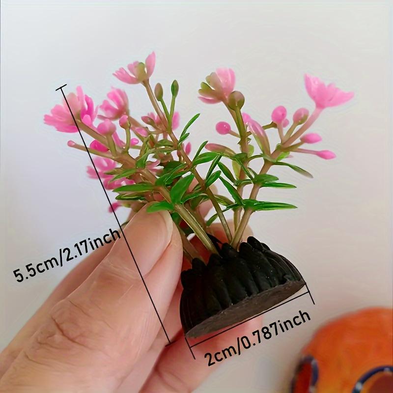 Assorted Fake Seaweed Water Plants (10Pcs) - Fish Tank Decoration Essentials