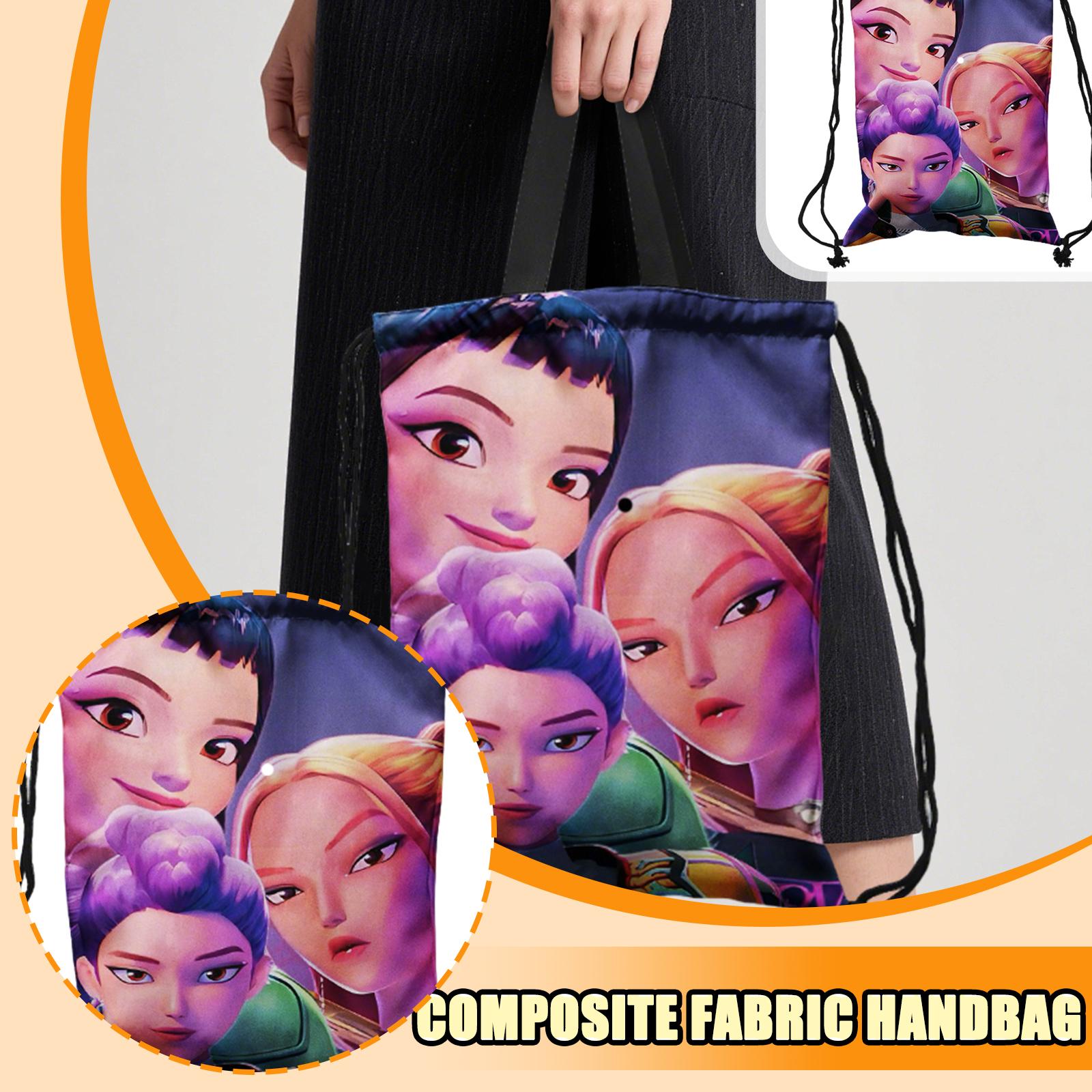 

Водонепроницаемая композитная ткань Двусторонняя сумка для хранения на шнурке One Size