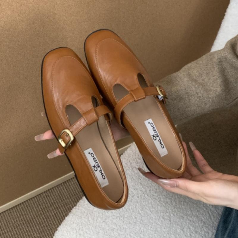 Fashion 2025 New Fashion Women Loafers Mary Jane Spring Autumn Breathable Flat Shoes Casual Comfortable Soft Shoes Elegant Dress Flats