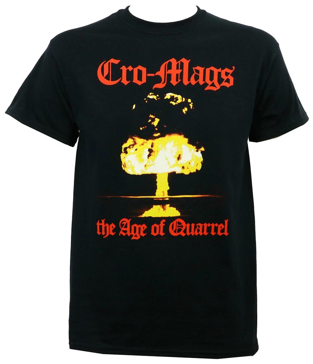 CRO-MAGS Band The Age Of Quarrel Album Cover Art T-Shirt M NEW XL