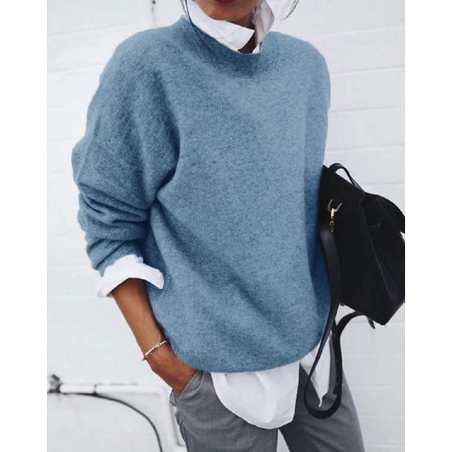 

Женская осенне-зимняя рубашка с воротником и длинным рукавом, искусственный свитер из двух частей, женский плюс размер