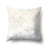 Polyester Pillow Case Automobile Decoration Home Printed Pillow Case Waist Cushion Cover Car Cushion Head Cushion Cover
