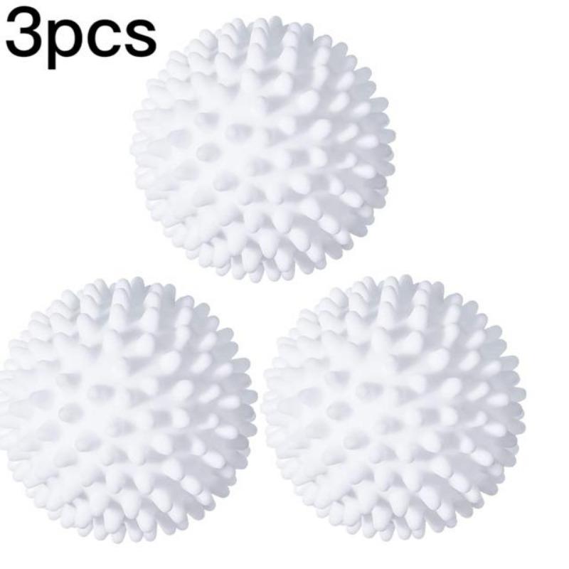 1/2/3pcs Magic Laundry Ball Reusable PVC Solid Cleaning Ball Household Cleaning Washing Machine Clothes Softener Cleaning Tools