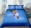 Motorbike Comforter Cover Set Queen Size, Boys Motocross Rider Duvet Cover, Teens Racing Motorcycle Dirt Bike Bedding Set Child