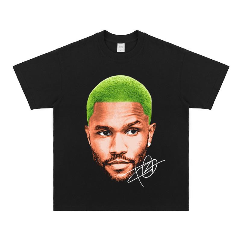 2026 Fashion Frank Ocean Rapper Hip Hop Blond Short Sleeve Casual TShirt Unisex Cotton Streetwear Summer Women T Shirt Clothing XL