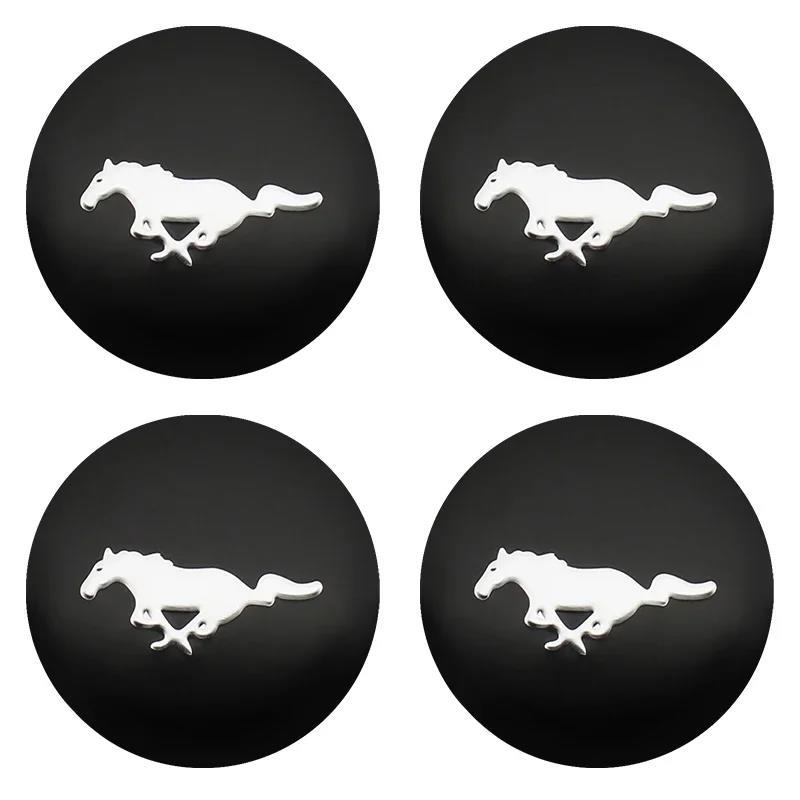 4pcs 56/60/65mm Car Styling Wheel Center Hub Caps Stickers Badge For Ford Focus Fiesta Mondeo Fusion Explorer Escape Edge Kuga