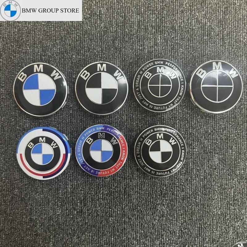 BMW GROUP 4Pcs 56/68mm Car Wheel Center Hub Cap For BMW E87 M Performance E36 E46 E60 E90 E91 E92 E93 F30 F20 M3 Car Accessories