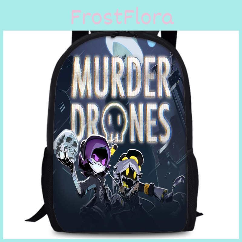 Anime Murder Drones Backpack Oxford Spacious School Bags For Gifts Children