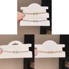 Elegant Zircon Butterfly Charm Wristlet For Ladies Office Wear
