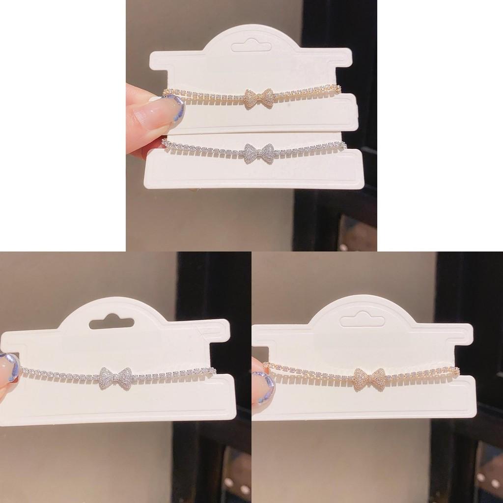 Elegant Zircon Butterfly Charm Wristlet For Ladies Office Wear