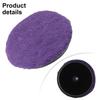 6 Inch Polishing Pad Buffer Polisher Pad For Car Polishing For Glass Polishing Easy To Install Easy To Use High Cutting Force