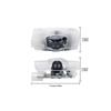 2Pcs LED Car Door Projector Logo High Definition Welcome Light For Lexus F SPORT LBX NX RX 350h 450h Plug-in Hybrid ES UX 300e SN5