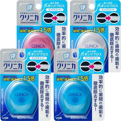 Clinica Advantage Sponge Mint Cannot Be 4 Pieces Floss, (Color Selected) (x 1)