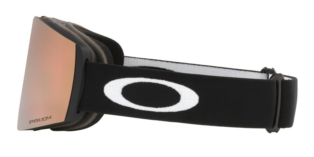 Oakley Fall Line M Matte Rose Gold Iridium One Size Goggles, Black/Prizm Lens,
