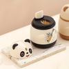 2026 New Auto Pop-Up Toothpick Holder: Panda Cat Cartoon Design, Creative National Trend Gift for Christmas